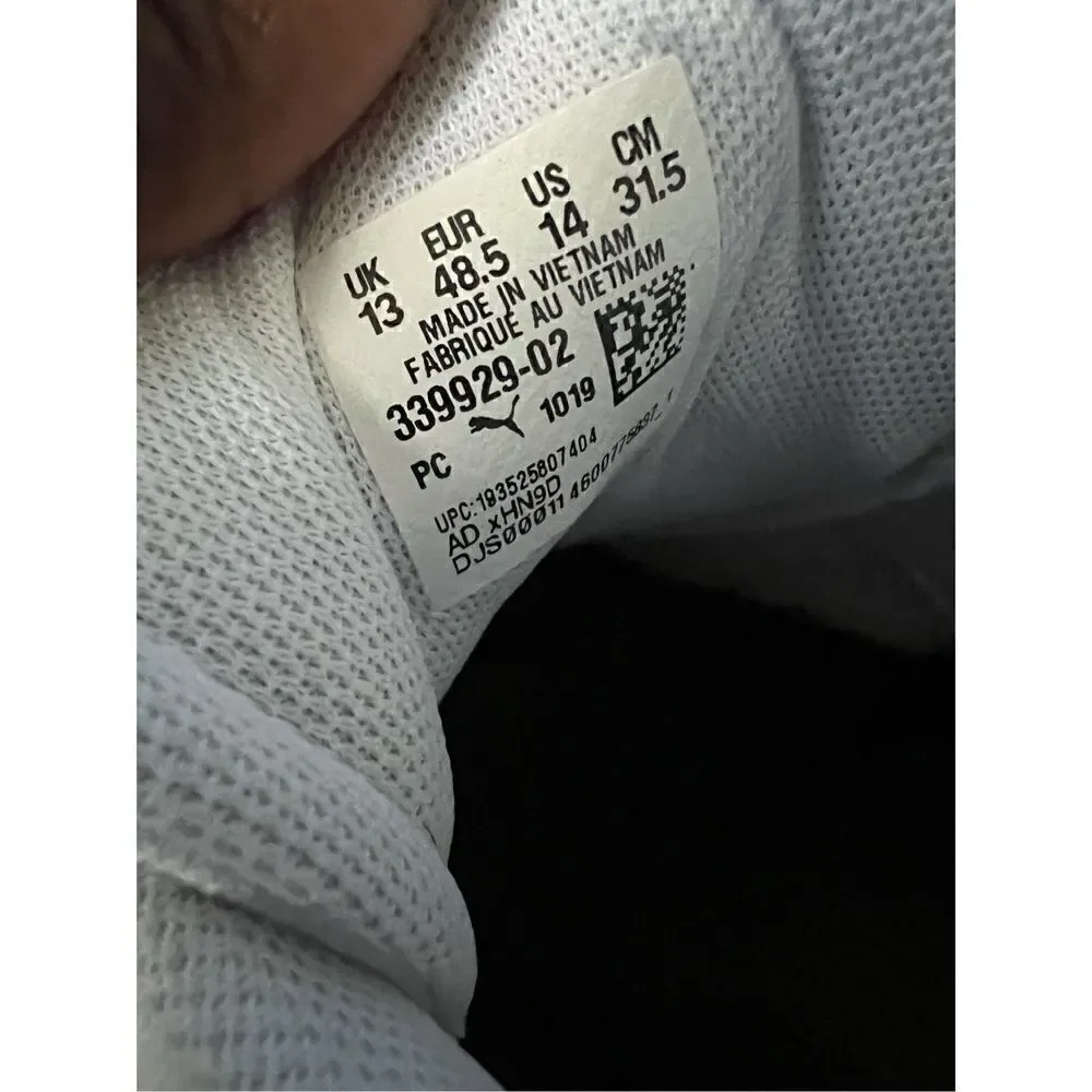 PUMA MMS Roma BMW White Shoes 339929-02 US 14